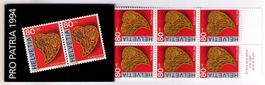 1994_B245_PRO PATRIA 94_Markenheft Nr. 6 ** !