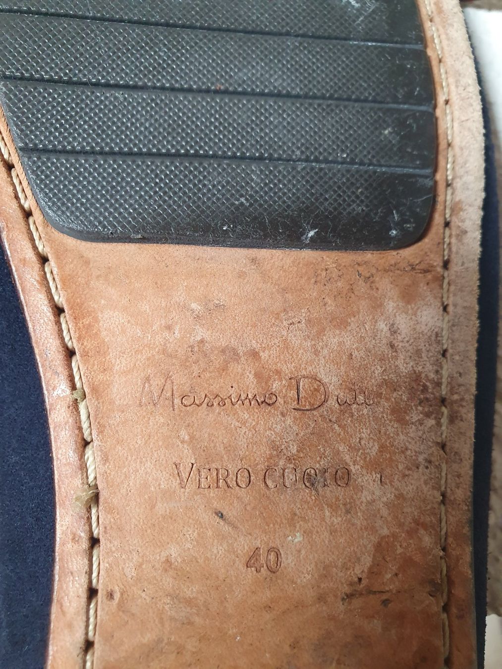 Massimo Dutti Herrenschuhe: Massimo Dutti  Herrenschuhe Gr.40, dunkelblau – Gebraucht aus Teufen AR von pischa 3