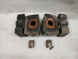 Yamaha rdx 125 1e7 cylindres moteur, motor