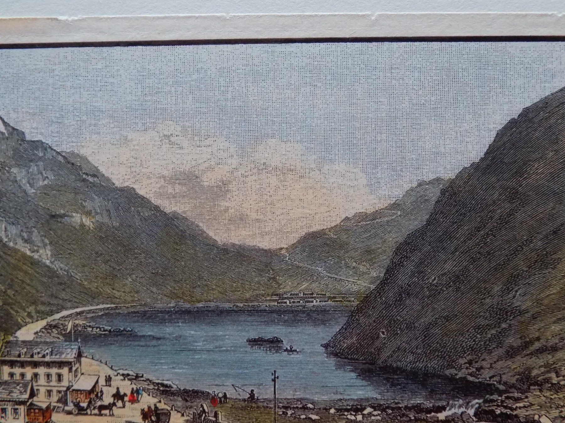 Incisioni: Oberalppass Andermatt Sedrun – Usato da Risch venduto da Antikfee 6