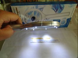 6-LED High Powered Lupe Black  NEU