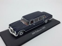 Mercedes-Benz 600 Pullman W100 1963-1981 dunkelblau     1:43