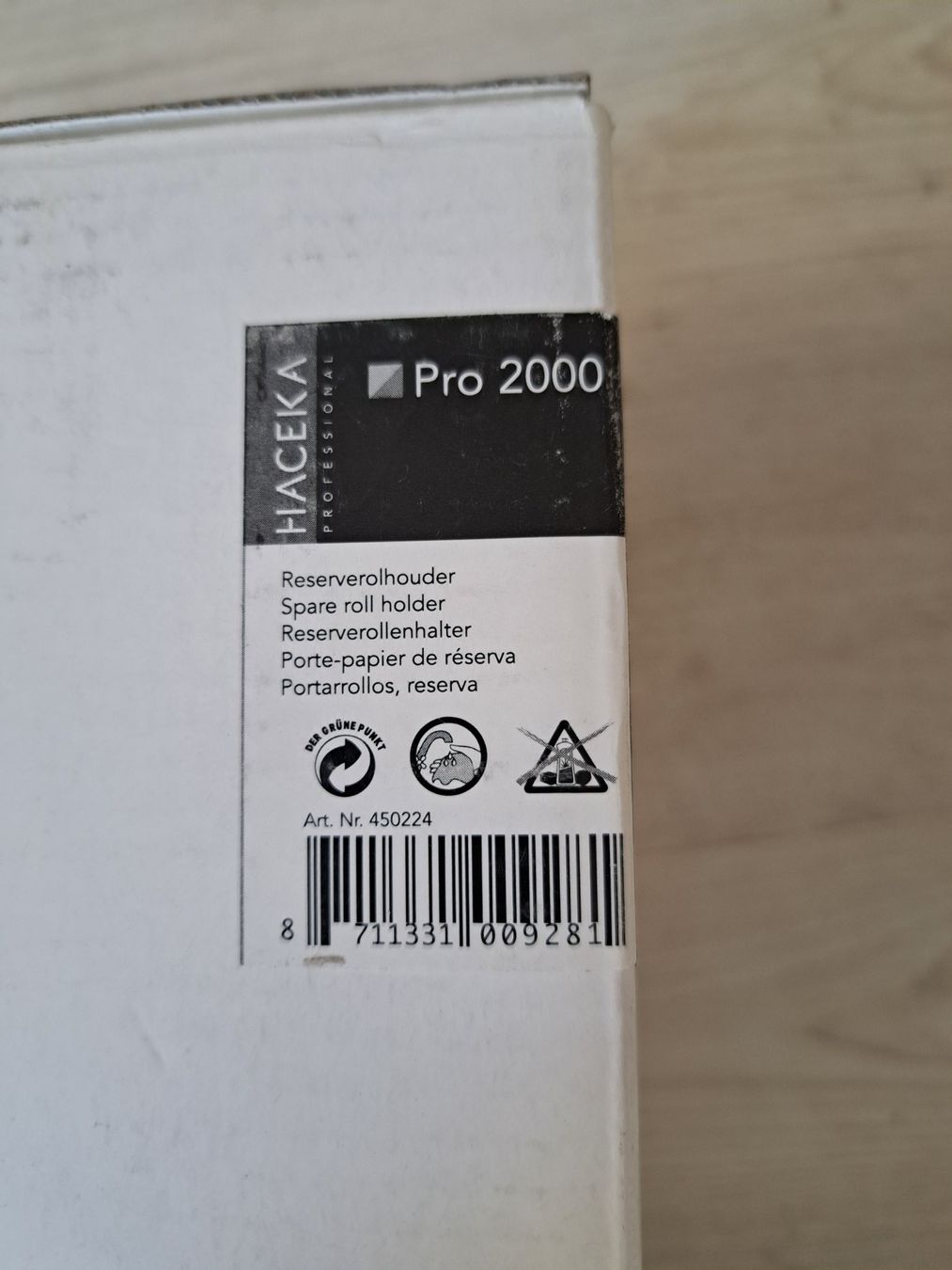 Altri accessori per il bagno: Haceka Reservenrollenhalter Pro 2000 – Nuovo e nell'imballaggio originale da Tegerfelden venduto da Spick67 4