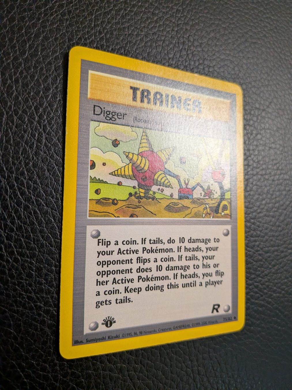 Pokémon Carte collezionabili: Team Rocket Digger 75/82 1st edition Ab 1 – Usato da Paradiso venduto da Pkmn10 1