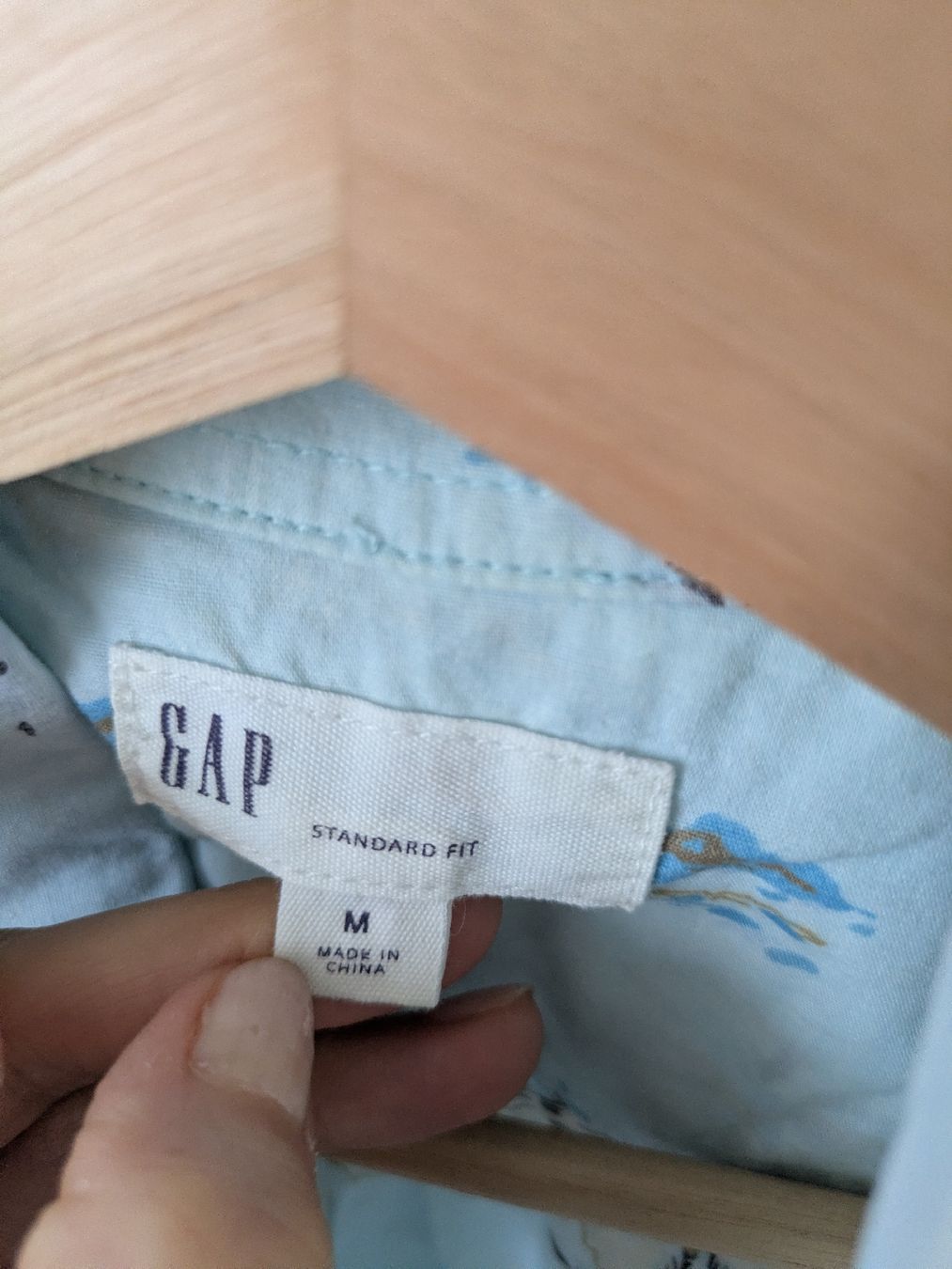 Camicie: Leichte Sommerhemd kurzarm PALMENDESIGN M von GAP – Usato da Rorschach venduto da joh_v2y2 2