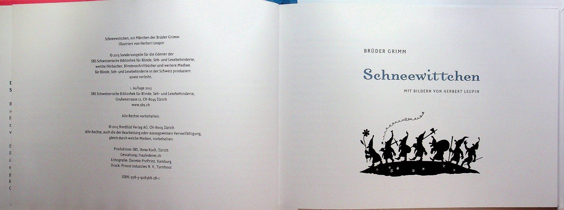 Libri: Brüder Grimm: Schneewittchen Bilder Herbert Leupin – Usato da Reitnau venduto da Zaomir 1
