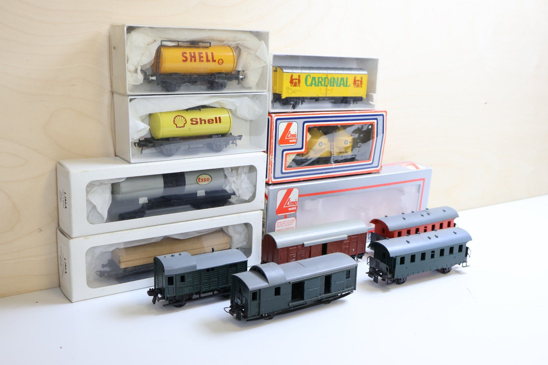 Fleischmann Modellini di ferrovie: Lima/Fleischmann/mehr 11 x Güterwagen Set H0 – Usato da Winterthur venduto da Monstera 2