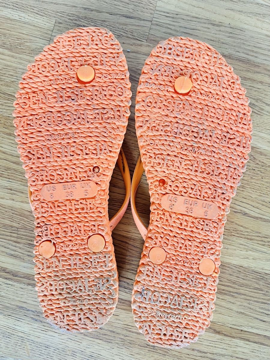 Ilse Jacobsen Damenschuhe: ILSE JACOBSEN Flip Flops Orange, Gr. 38 – Gebraucht aus Küsnacht ZH von madrilena77 2
