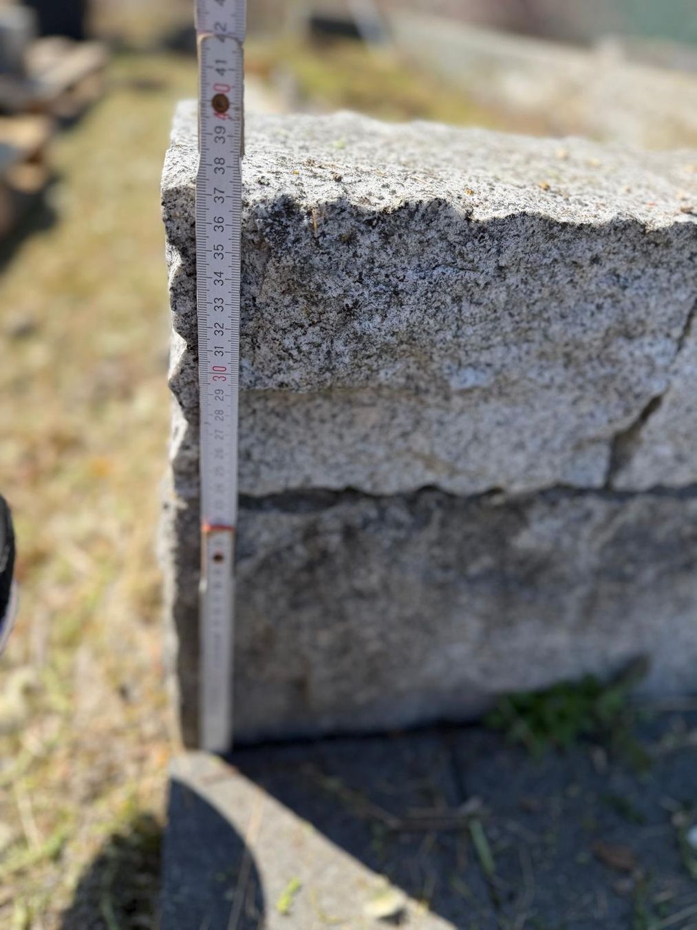 Pietre & tegole: Gebrauchte Mauersteine, sortiert – ca. 2.60 m Mauer – Usato da Ballwil venduto da ClassicGallery-01 5