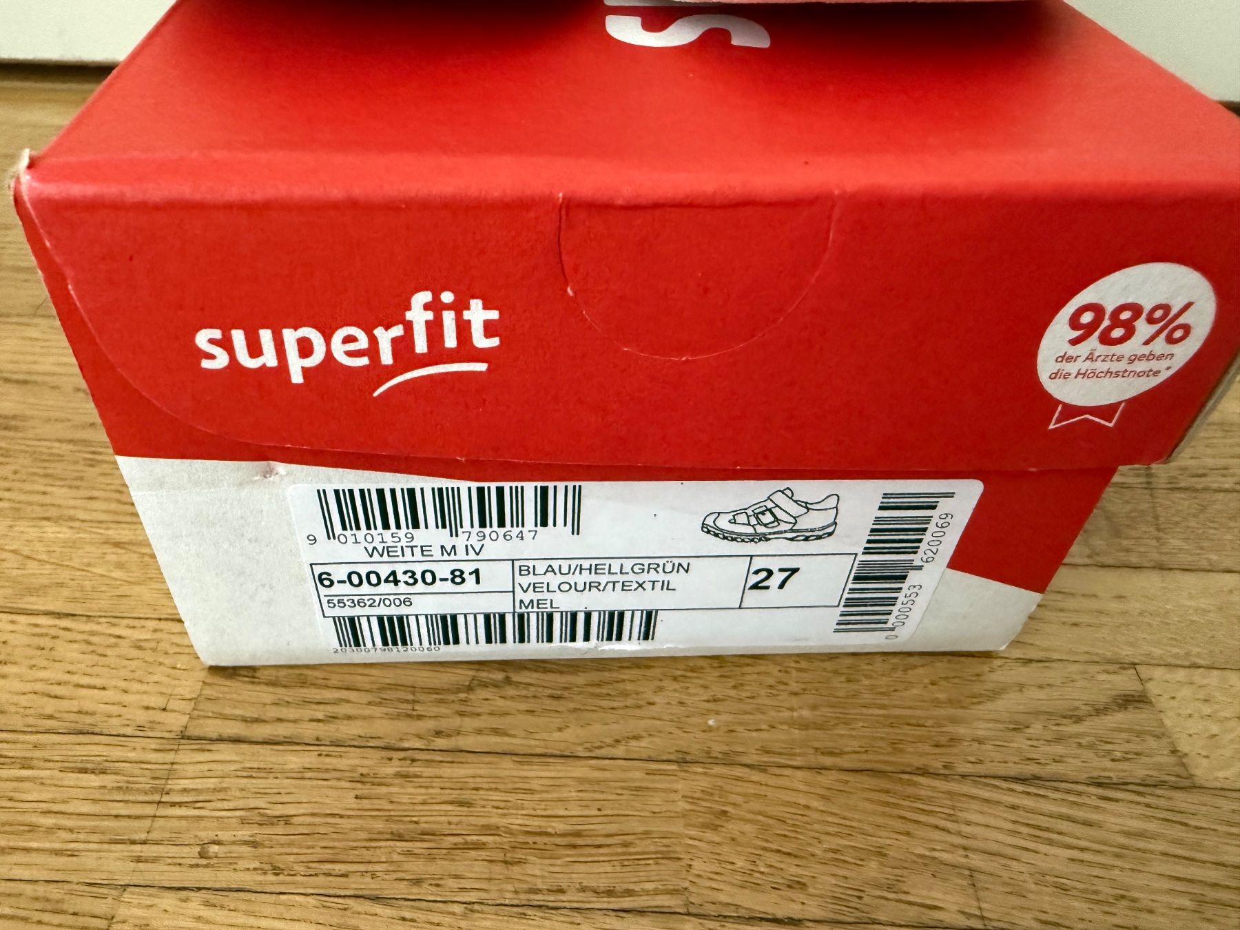 Superfit Scarpe per ragazzi: Sandalen Superfit Gr.27 NEU – Nuovo e nell'imballaggio originale da Zürich venduto da makmakmak 4