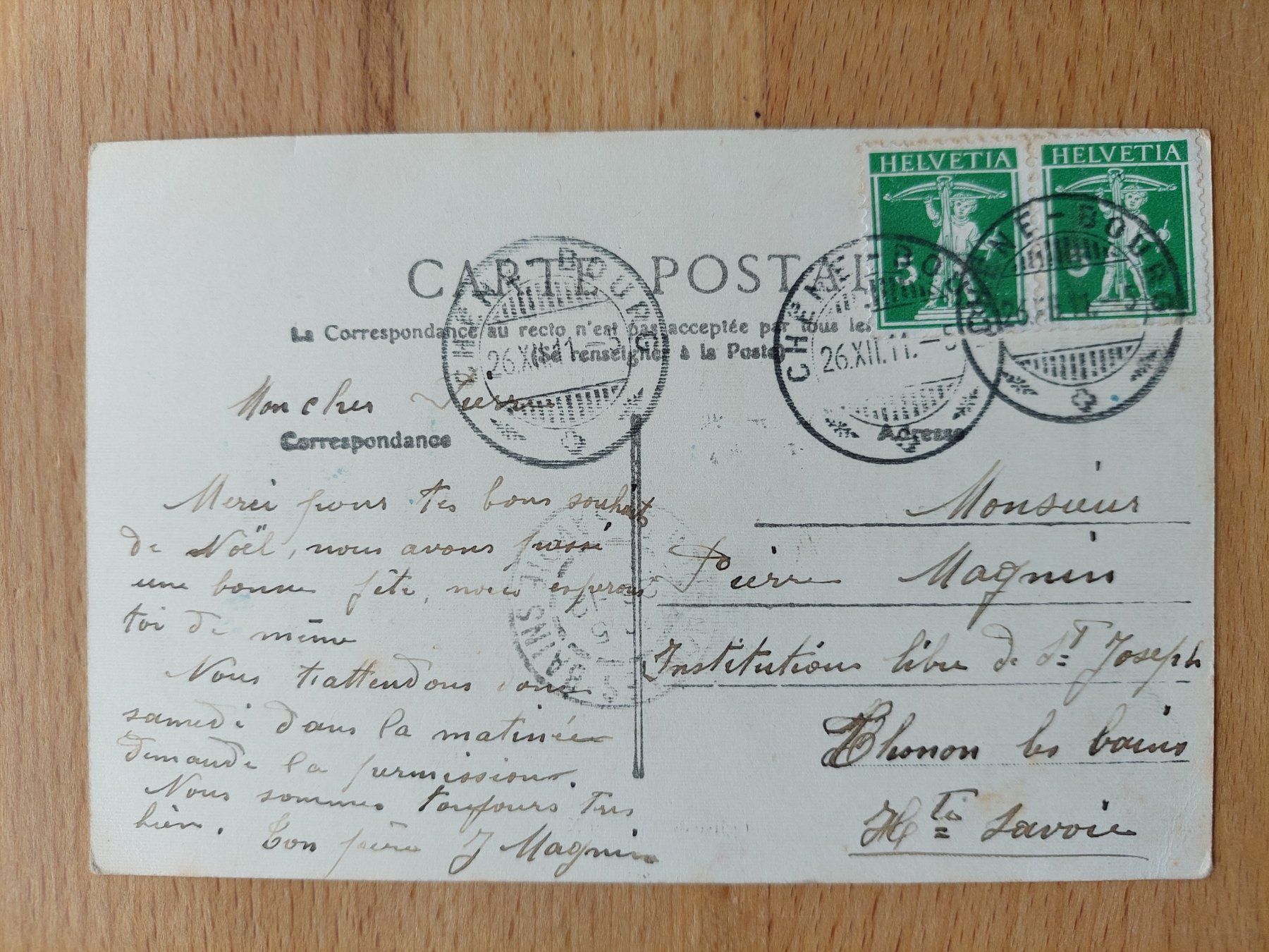 Cartoline postali: AK Thonex GE belebt – Usato da Obfelden venduto da Foto_Bild_Kunst_Buch 1