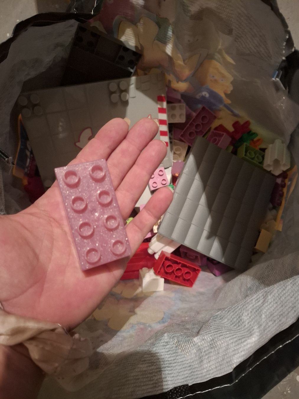 Lego Giocattoli: Grosse Lego Klötze. T.w mit Glitzer – Usato da Rickenbach LU venduto da mimy545 1