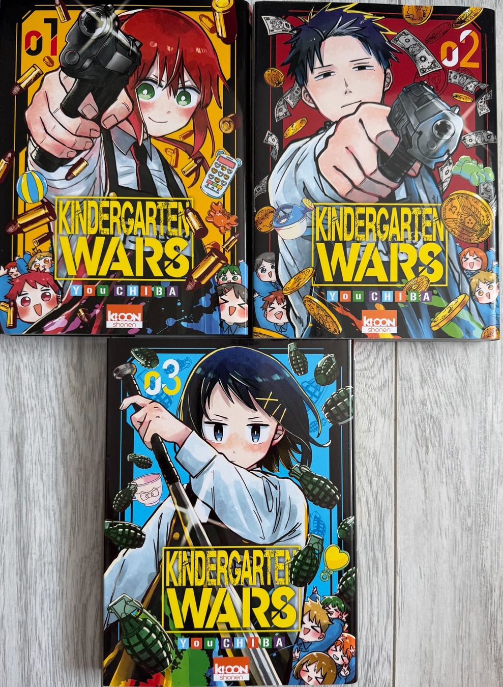 Fumetti: Manga - Kindergarten Wars 1 à 12 – Nuovo (secondo la descrizione) da Geneveys-Coffrane venduto da Momoali 1