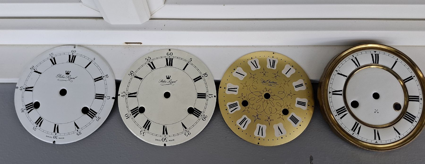 Orologi da terra & Orologi da parete: Cadrans de pendule d'occasion – Usato da Moutier venduto da Skiaf 1