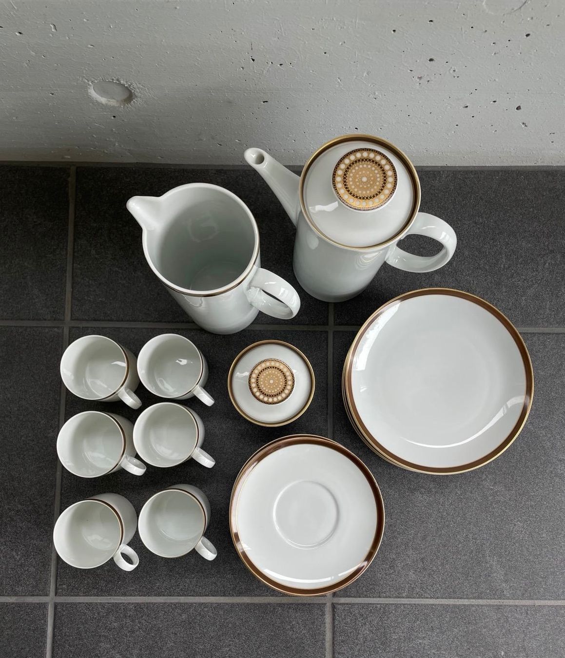 Thomas Set di piatti: Geschirrset Thomas Rosenthal, mid-century – Usato da Sins venduto da sinserin 1