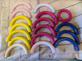 Holzhalbringe  für die Herstellung von Baby Spielzeug 