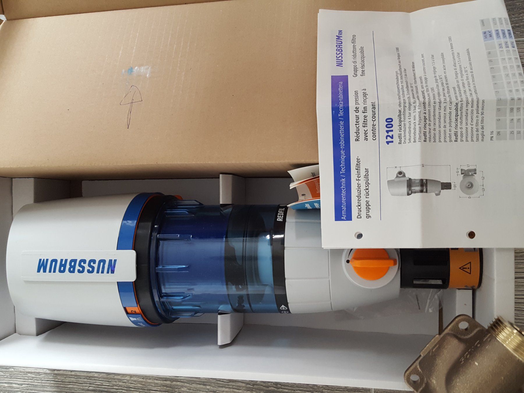 Sanitari: Nussbaum Redfil DN 32 Neu ! – Nuovo e nell'imballaggio originale da Rorschacherberg venduto da detochamp