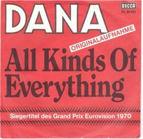 Dana   --  All kinds of everything  Single7