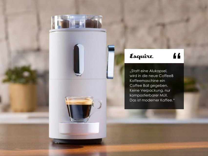 Coffee B Macchine per caffè & Macchine per espresso: Kaffeemaschine CoffeeB Globe White Neu – Nuovo e nell'imballaggio originale da Boudry venduto da sportethobby 3