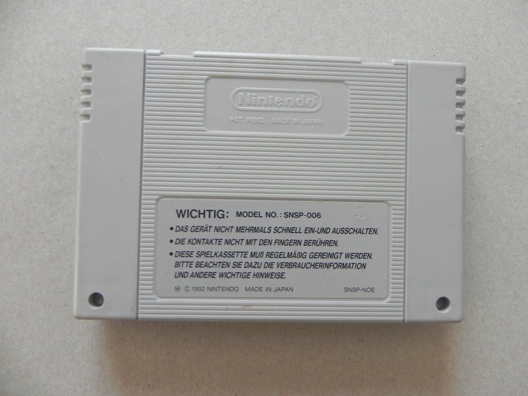 Nintendo Giochi: Super Nintendo SNES Game Aero Acro Bat – Usato da Siebnen venduto da krimsie 1