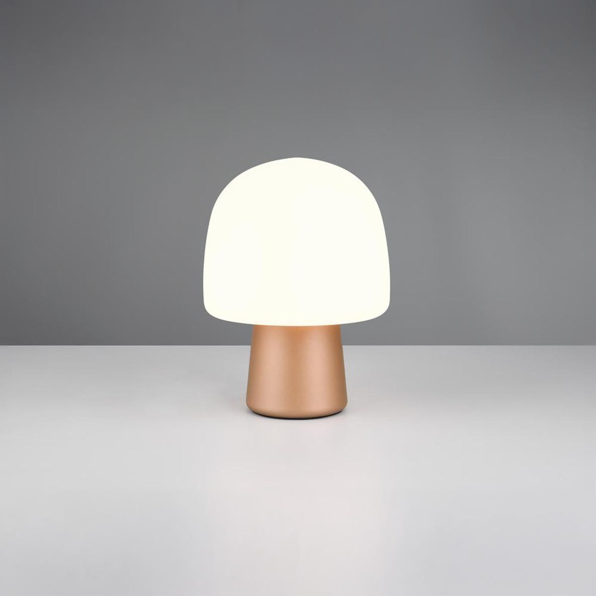 Lampade: Tischleuchte, Glas, Braun, 27 cm Höhe – Nuovo (secondo la descrizione) da Kreuzlingen venduto da Smart-Light 3
