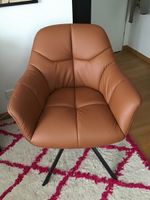 Ledersessel braun von Livique