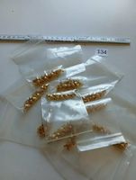 Goldene Kegelnieten/Spikes, Basteln, neuwertig