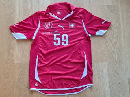 Original Vintage Schweizer Nati Fussball Trikot Puma 2010/12