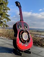 Qonix Lautsprecher Gitarre auch für Karaoke