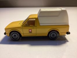 Siku VW Golf Pickup "SCHWEIZER POST PTT“ 80er Jahre Neu!!