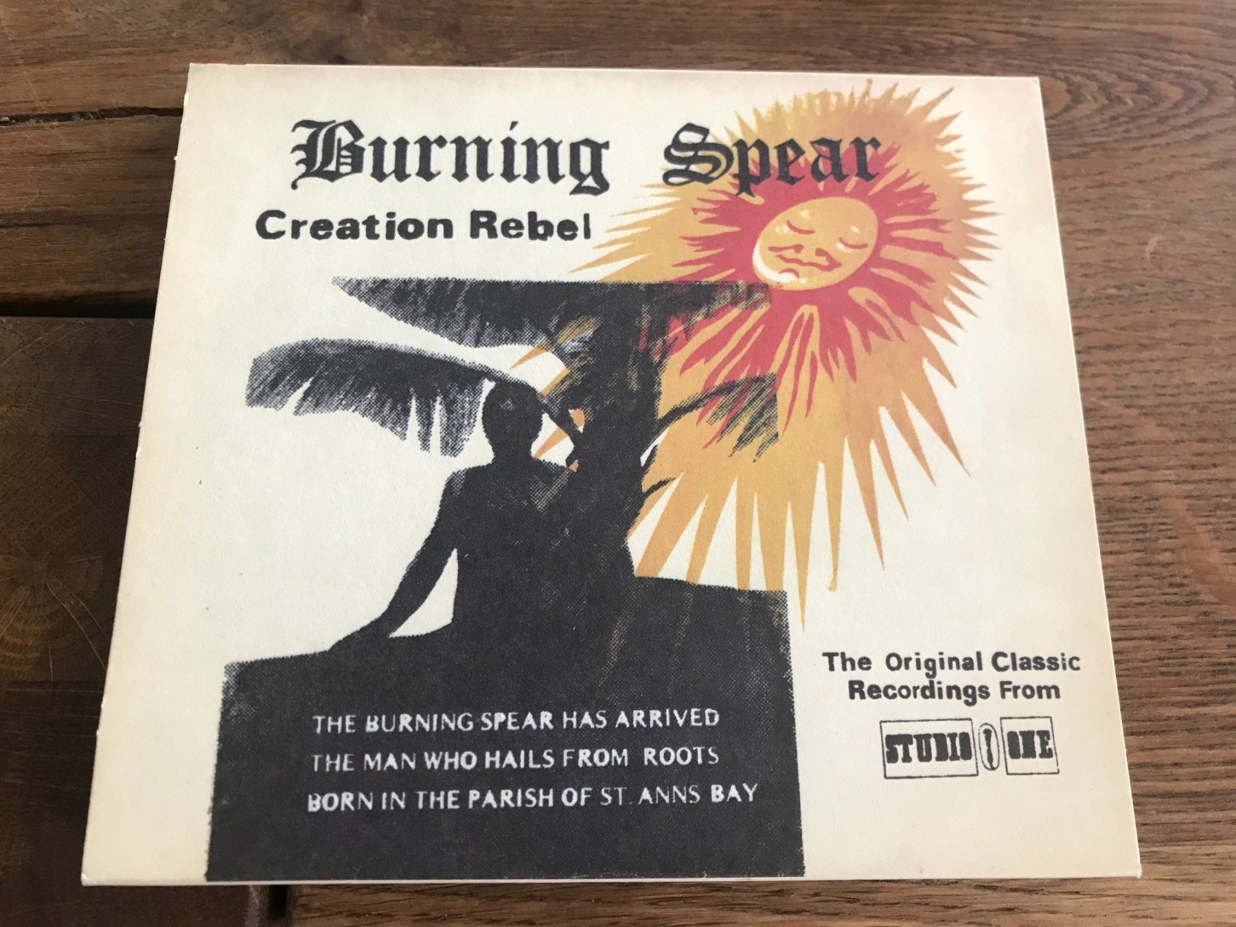 CD: BURNING SPEAR -  Creation Rebel: Recordings from Studio One – Usato da Buchs AG venduto da Archie 3