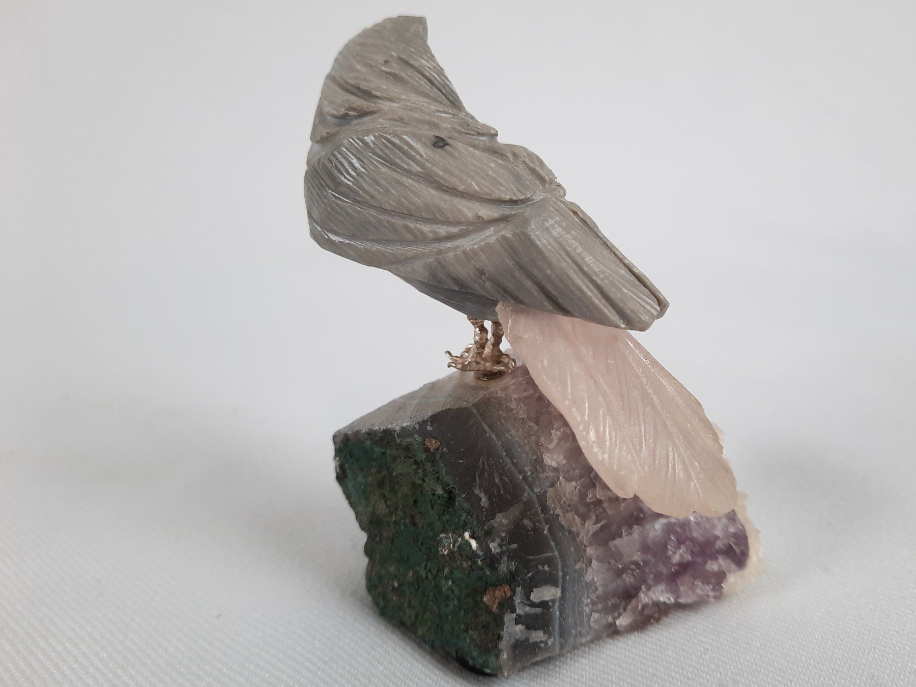 Pierres précieuses: Amethyst mit Vogel 2 Stück – D'occasion à Beinwil am See par Restwert_Beinwil 8
