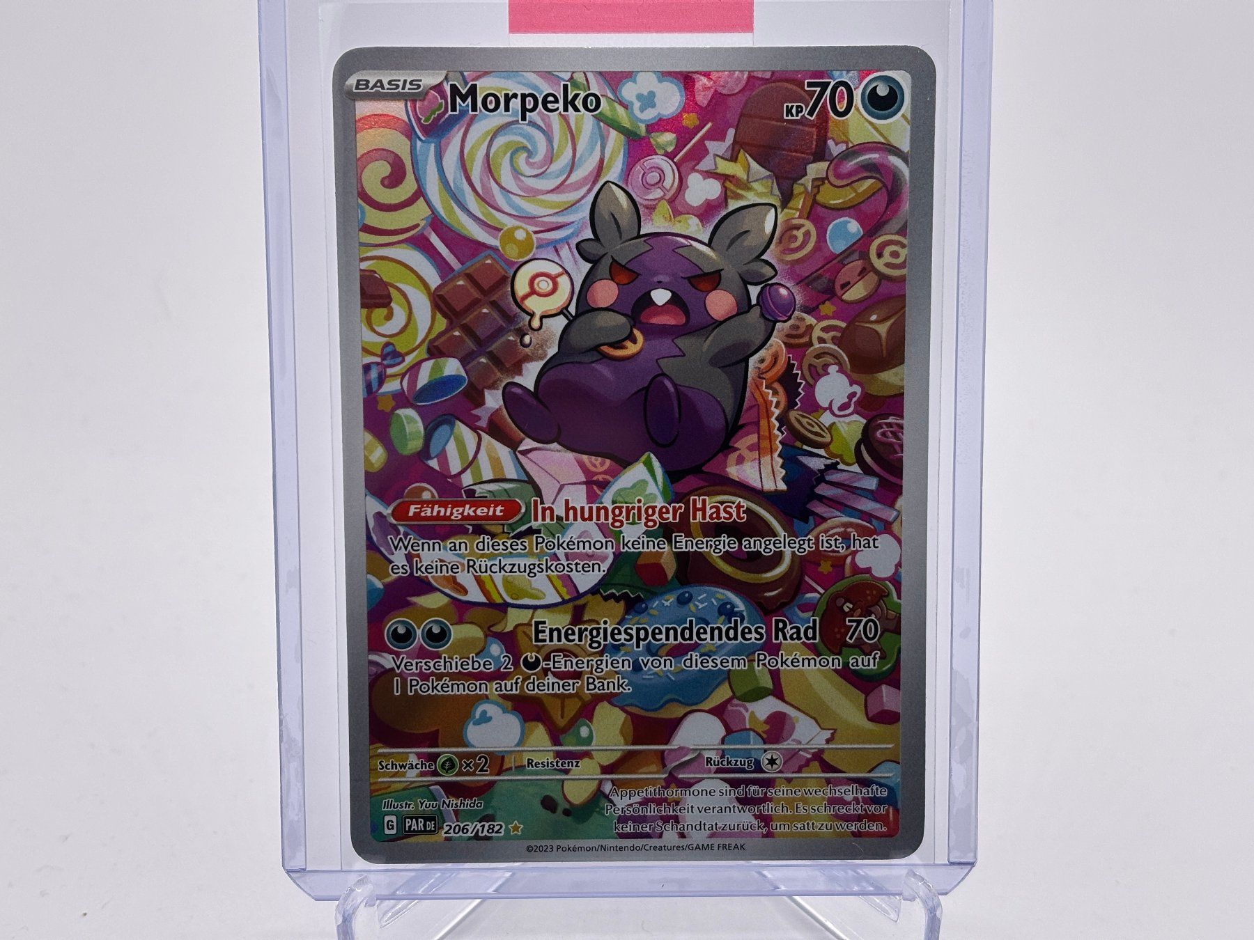 Pokémon Sammelbilder & Trading cards: Paradoxrift - Morpeko  (PAR 206) - DE – Neu (gemäss Beschreibung) aus Allschwil von Bullach