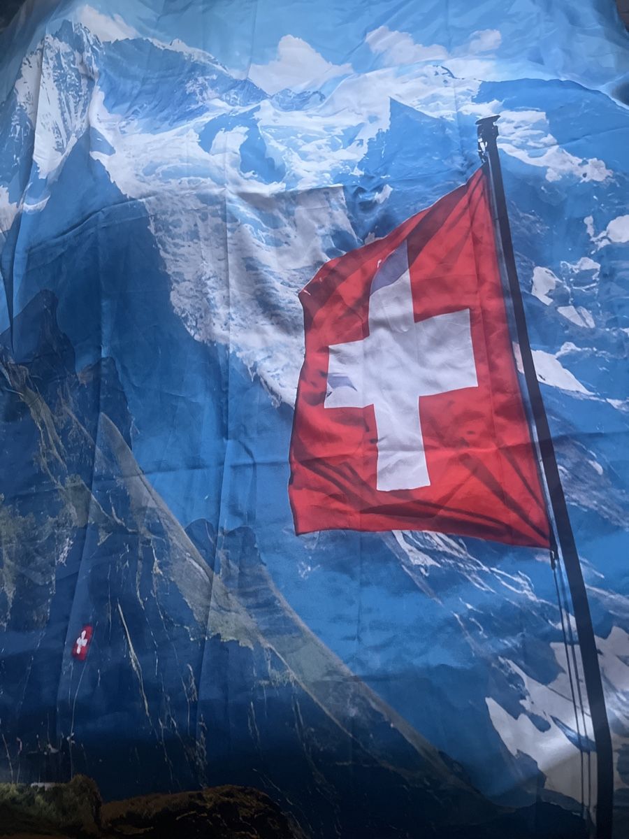 Vorhänge: Schweizer Duschvorhang, 180x210 cm – Gebraucht aus Kaisten von saleforfun