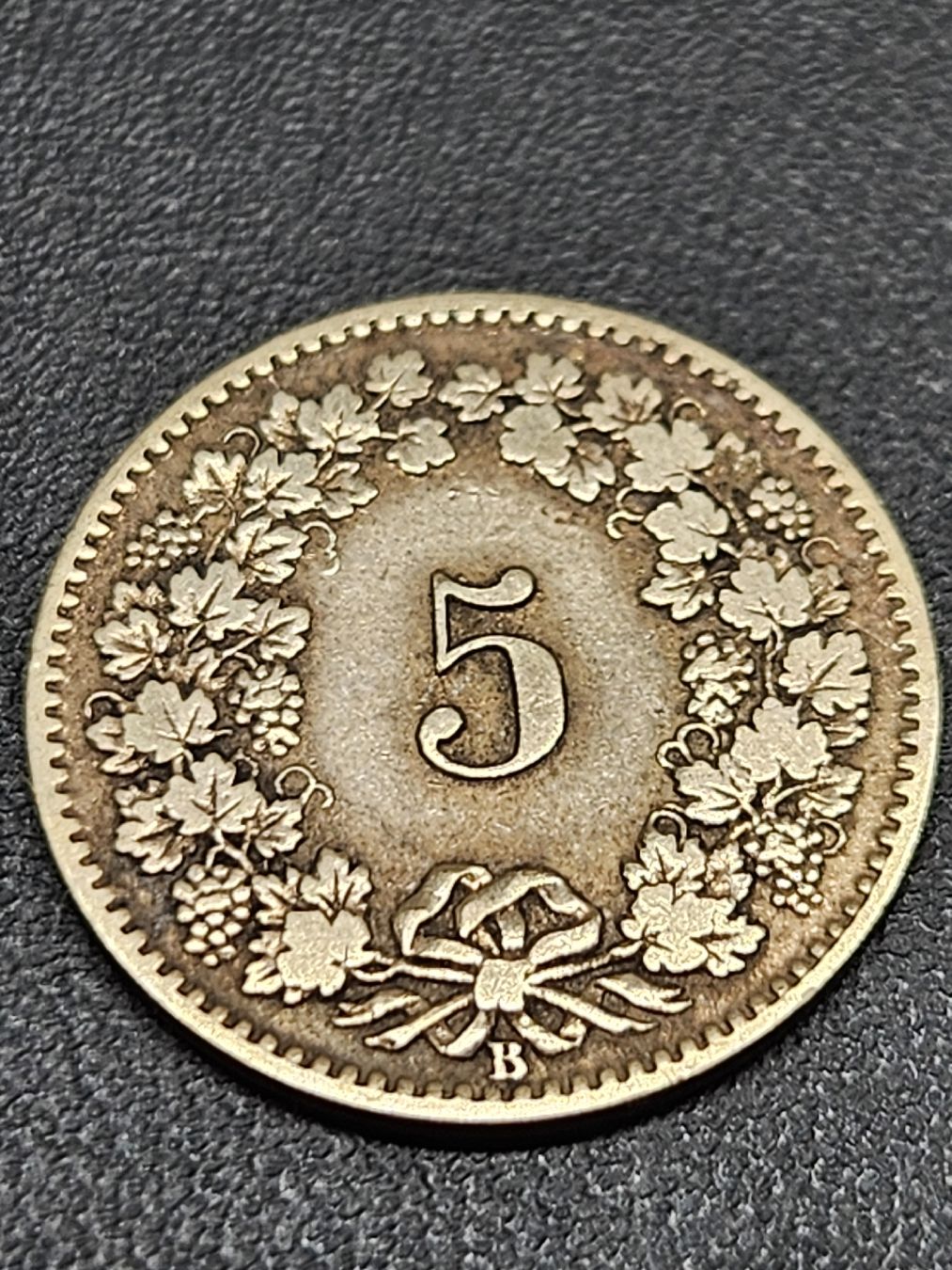 Toutes les monnaies: 5 Rappen 1872 – D'occasion à Pfäffikon ZH par Melibol 1