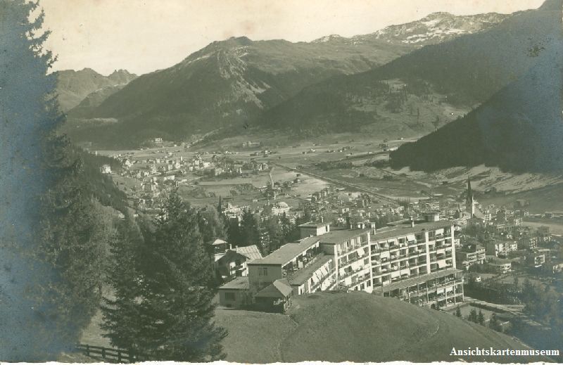 Cartoline postali: Davos + 1938 – Usato da Emmenbrücke venduto da teestube