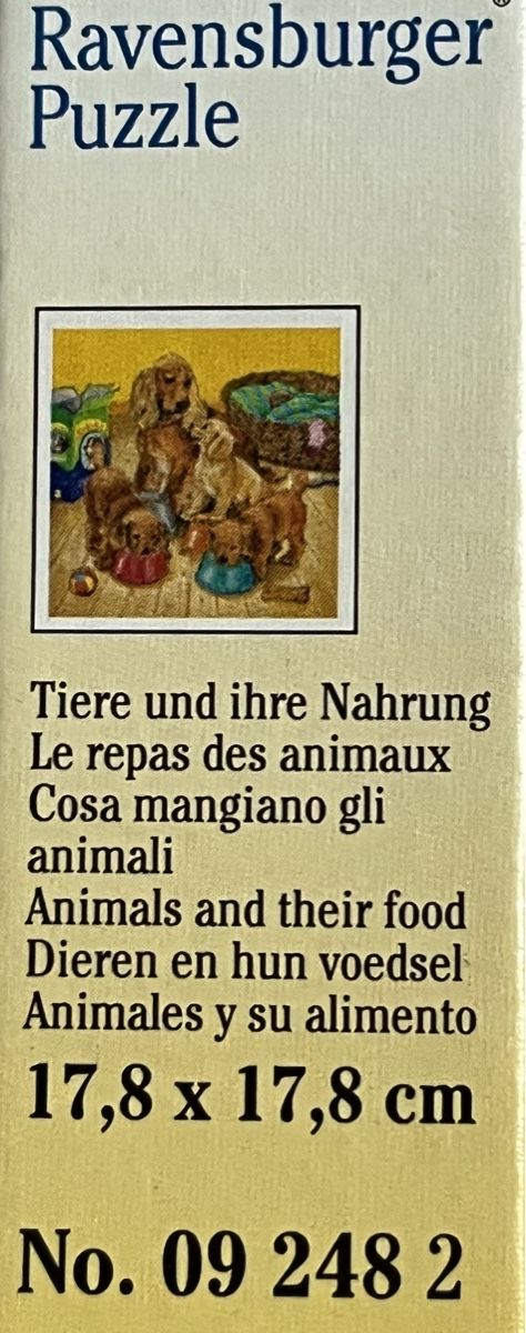Ravensburger Puzzle: Le repas des animaux 3 puzzles de 49 pièces – Usato da La Tour-de-Peilz venduto da Pansy02 2