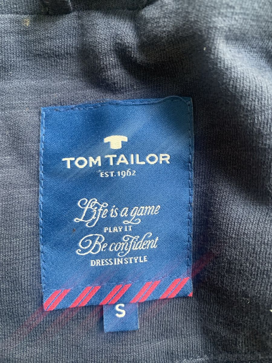 Tom Tailor Giacche: Tom Tailor Blazer Gr. S Dunkelblau Baumwolle – Nuovo (secondo la descrizione) da Regensdorf venduto da secondchancefashion 4