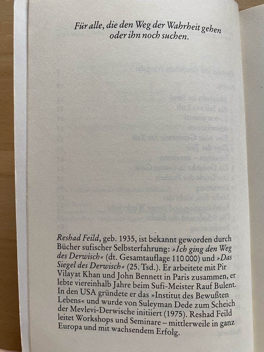 Libri: Das atmende Leben - Reshad Feild – Usato da Schwarzenburg venduto da Michellu 6