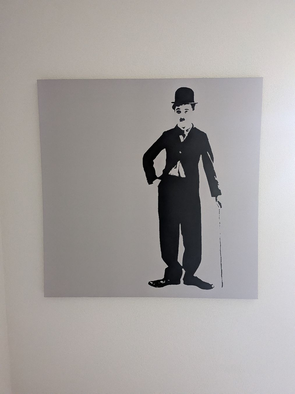 Foto & Immagini: Bild Charlie Chaplin Wandbild  – Usato da Binningen venduto da EL_IVAAN