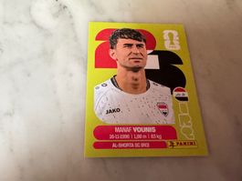 Panini Fifa Fussball WM 2026 Sticker Manaf Younis IRQ 8