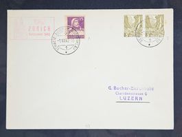 CL23 Enveloppe + Timbre Suisse 1942