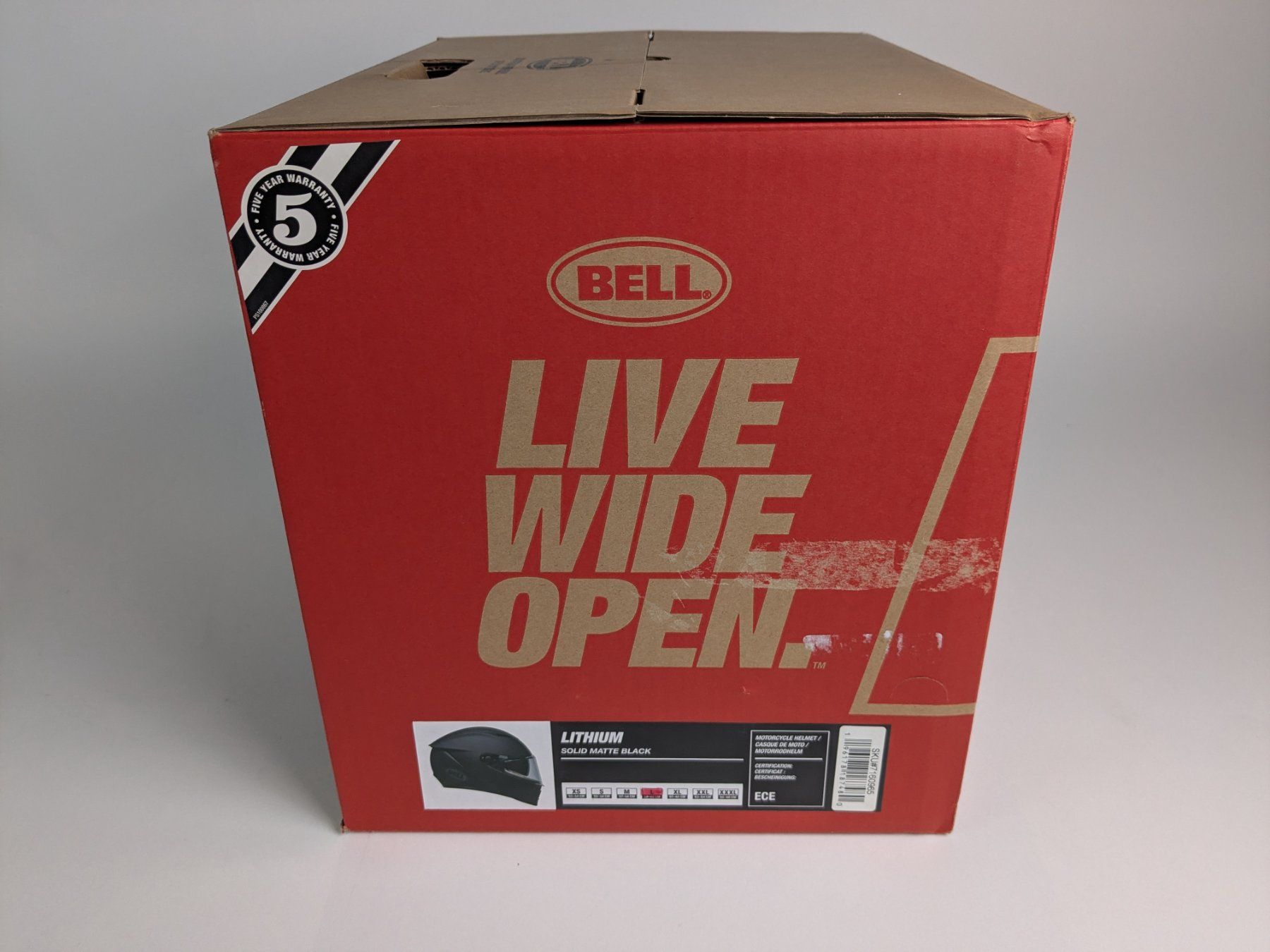 Bell Caschi & visiere: BELL  Motorradhelm Lithium Solid matte black – Nuovo (secondo la descrizione) da Dintikon venduto da Restwert_Dintikon 7
