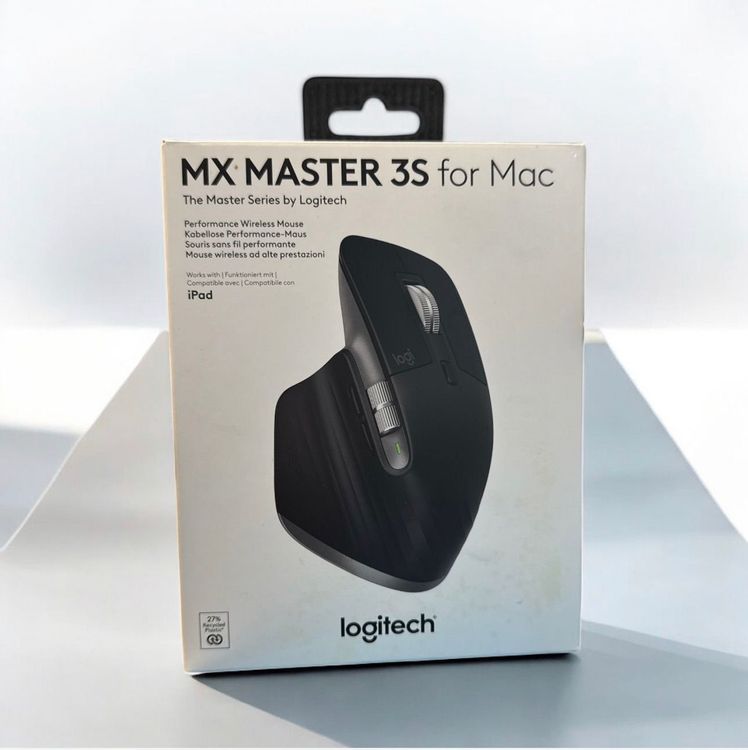 Logitech MX Master 3S for Mac Performance Wireless Mouse. (Neu und ...