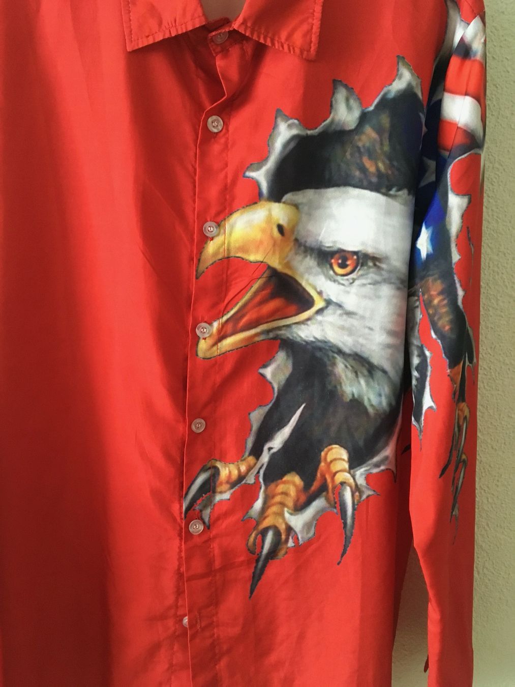 Camicie: Hemd EAGLE. Gr. XL, aus Musikernachlass – Usato da Rheineck venduto da emma.gut 1