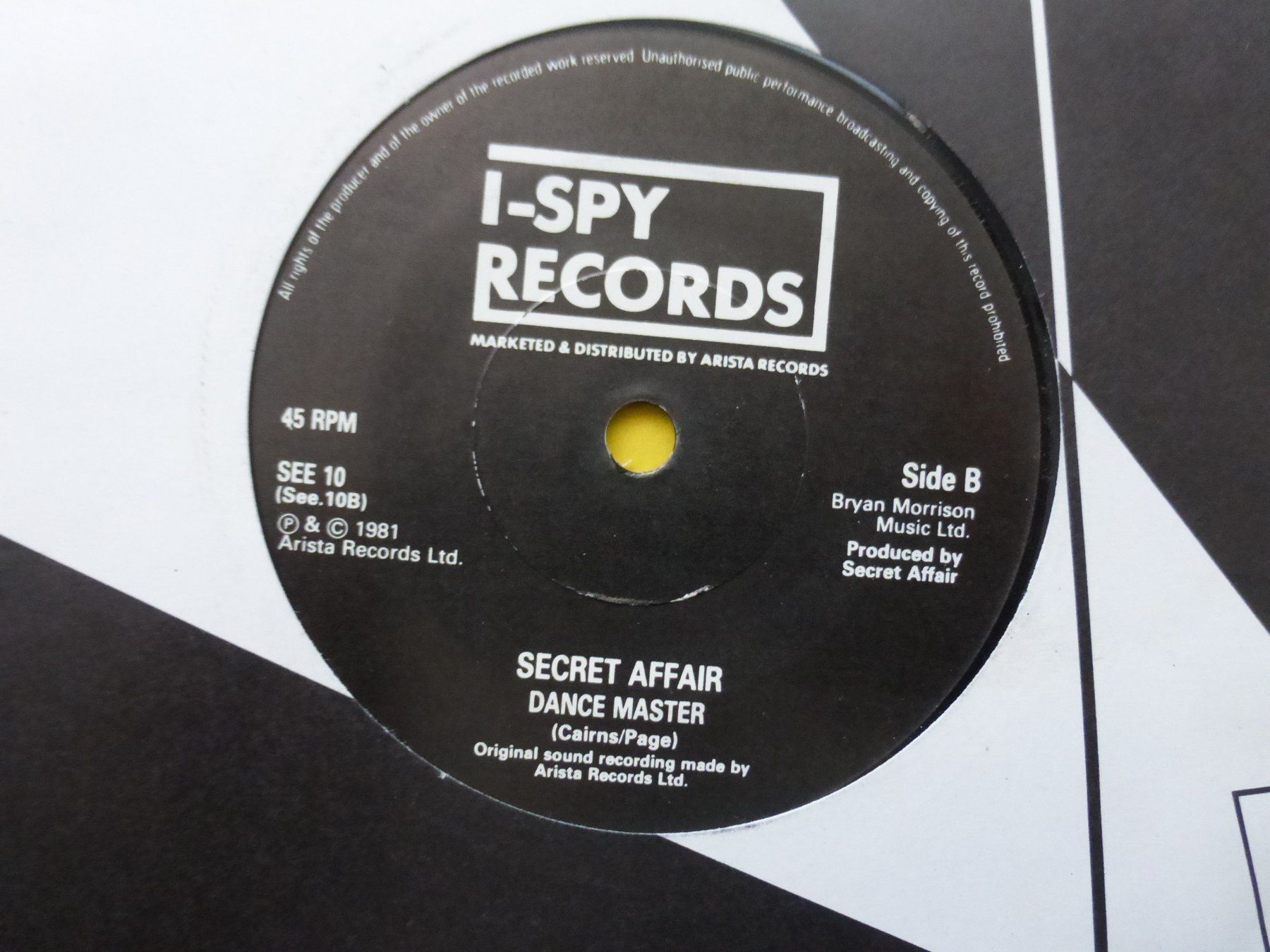 Dischi in vinile: Secret Affair – Do You Know – Usato da Zürich venduto da Swiss57 1
