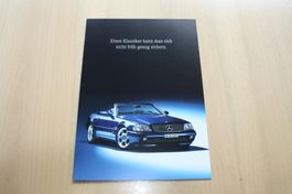 Mercedes SL "Edition" R 129 CH-Prospekt