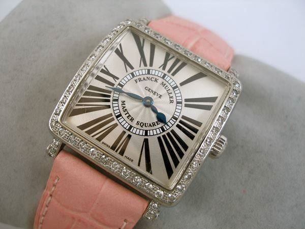 Franck Muller Uhren: FRANCK MULLER MASTER SQUARE DIAMANTEN REF. 6002 L QZ D 1R – Gebraucht aus Zürich von SWISSTIMEARTS-AG 2