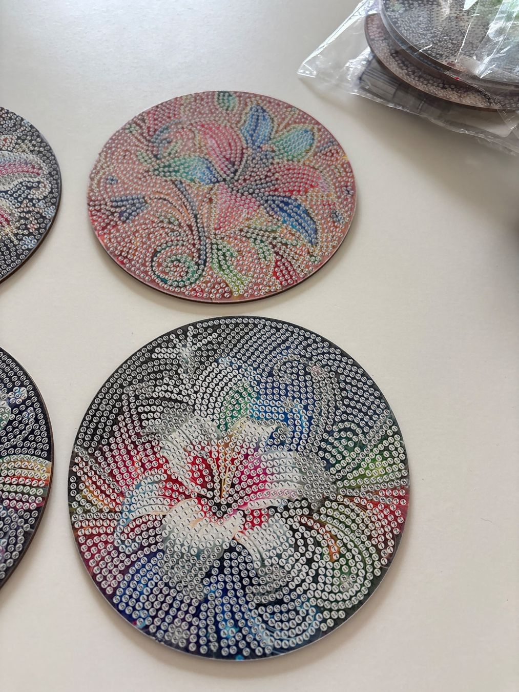 Kit bricolage: Untersetzer Diamond Painting Blume – Nuovo (secondo la descrizione) da Amriswil venduto da SCHLOSSGEISTLI 2