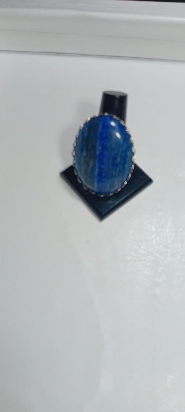 Bagues: ring modeschmuck mit antiksilber überzogen,,,mit lapislazuli – Neuf (Voir description) à Basel par bij_5hqd 3